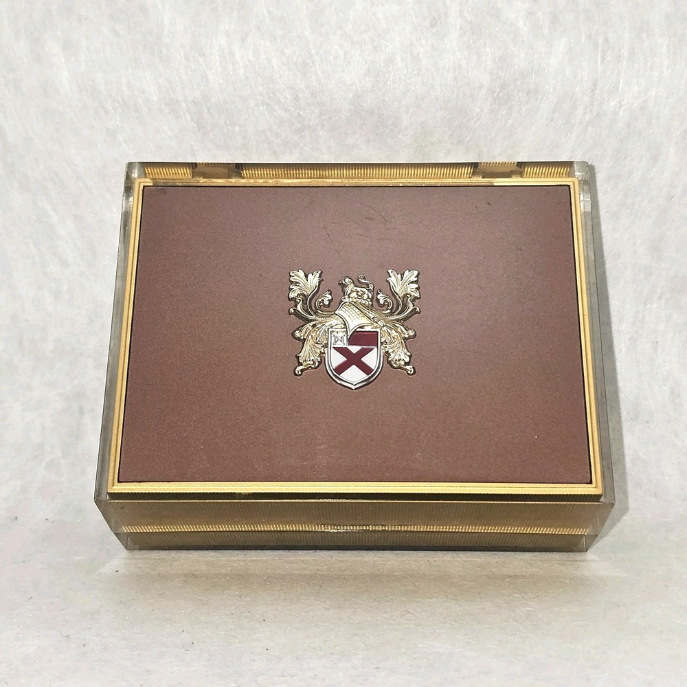 Vintage Lord Elgin 23 Jewels Acrylic Watch Case w Holder  *Case Only* *Read*